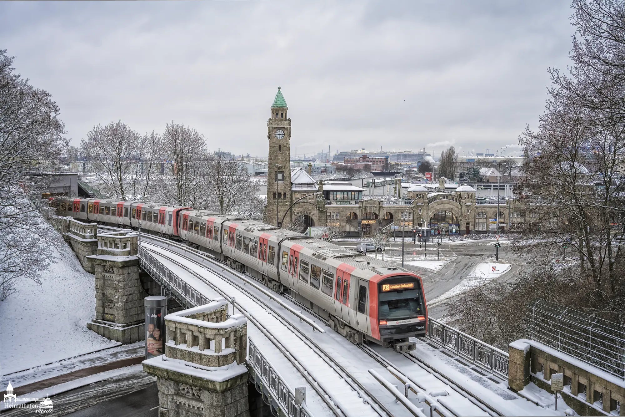 Hamburger Winter Hamburg-FotoShop - Deine exklusiven Hamburgbilder