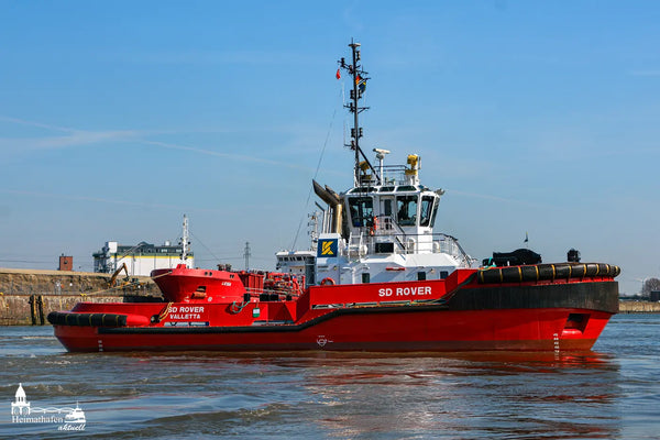 Hafenschlepper SD ROVER von KOTUG auf der Elbe